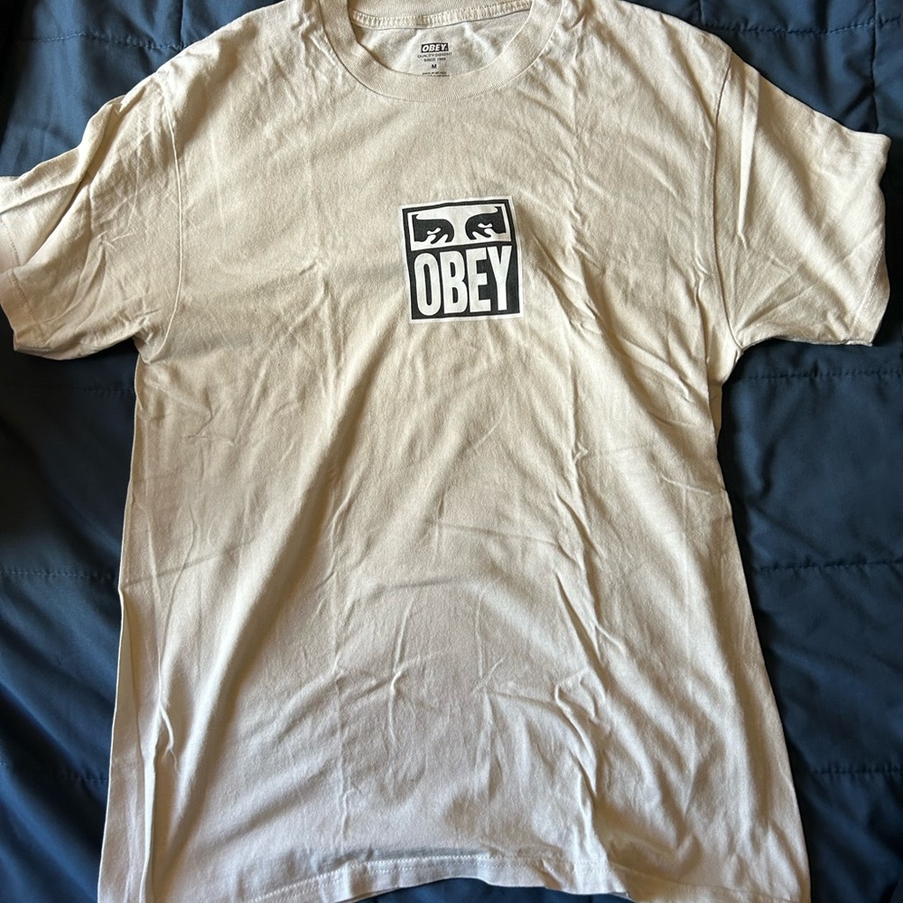 Obey tee, mens medium
